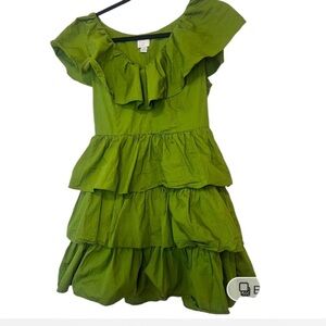 A New Day Green Ruffle Dress